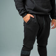 HYPE TRACKPANTS BLACK/CHARCOAL