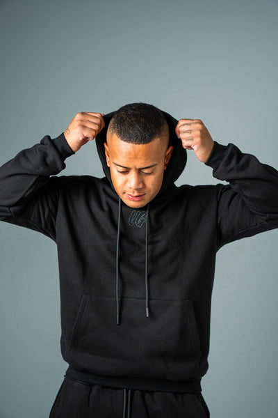 HYPE HOODIE BLACK/CHARCOAL