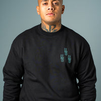 MI VIDA LOCA CREW (BLACK /TIFFANY)