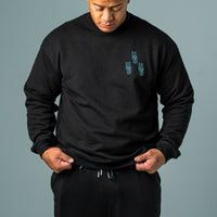 MI VIDA LOCA CREW (BLACK /TIFFANY)