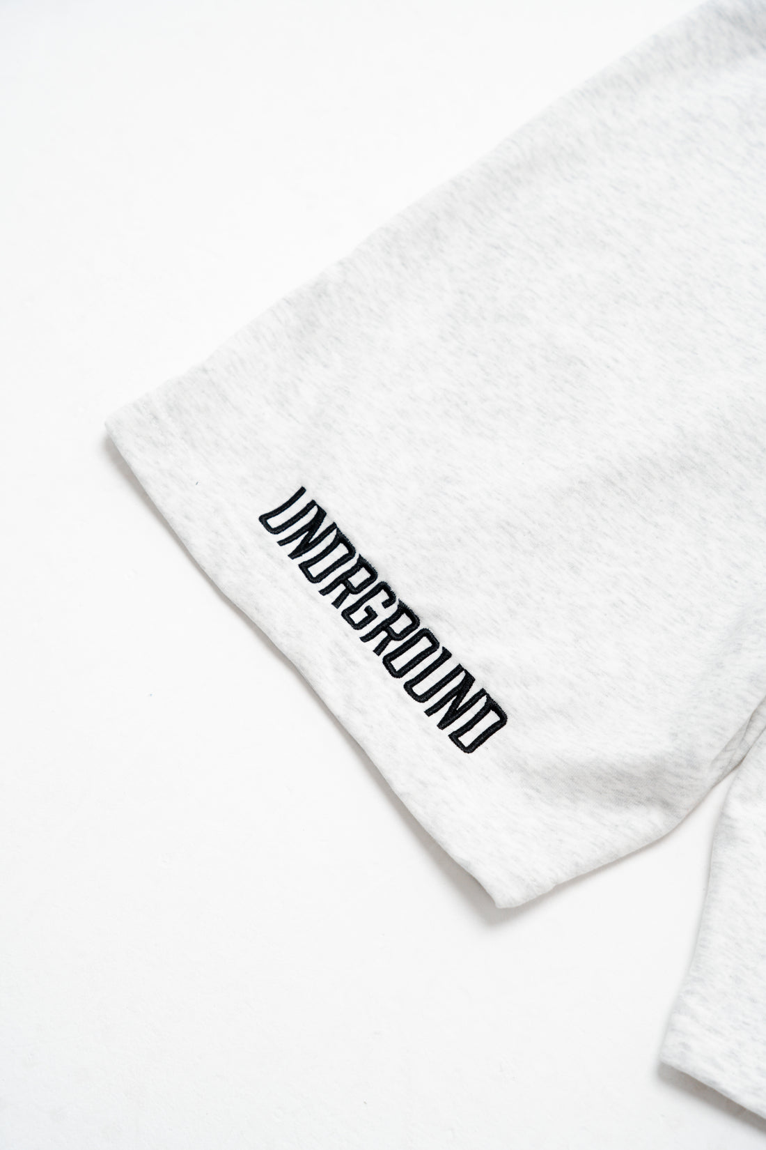 OMERTA - WHITE MARL SHORTS