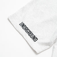 OMERTA - WHITE MARL SHORTS