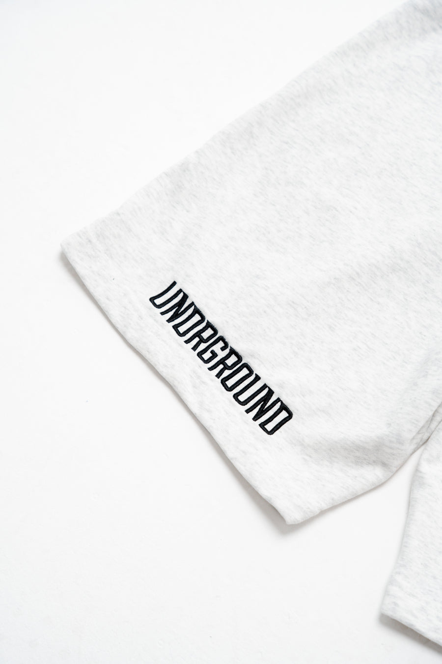 OMERTA - WHITE MARL SHORTS