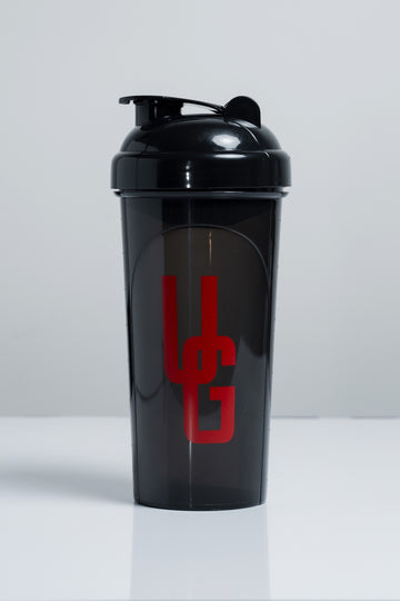 600ml Shaker Bottle Red Logo