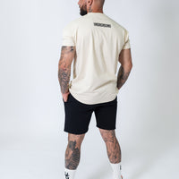 Off White-Oversized Box Fit tee