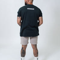 Charcoal BLK- Oversized Box Fit Tee