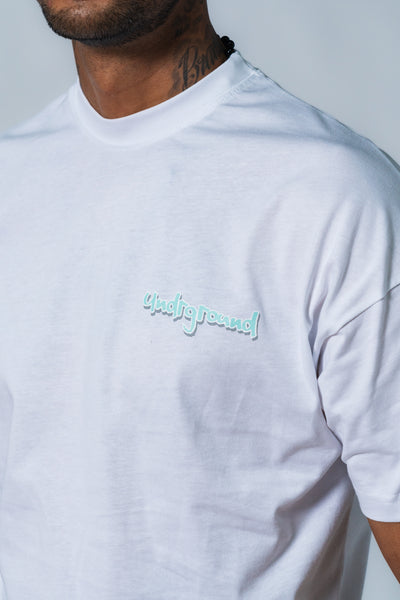 White Patch Tee