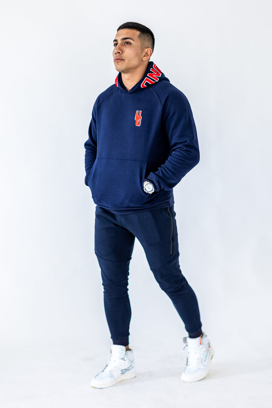 Men's Tapered Joggers x Navy