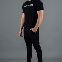 Fitted Tee Black/White