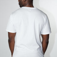 Fitted Tee Grey/White OUT THA MUD