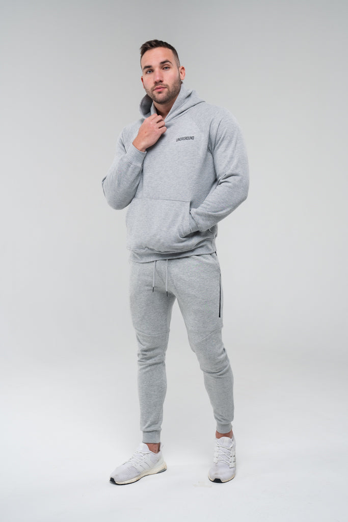 Cotton Hoodie x Marble Grey