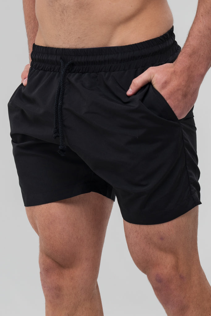 CURSIVE Men's Swim Shorts x Black