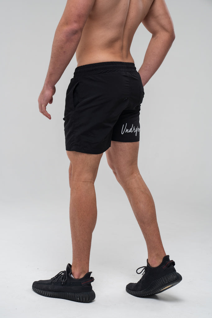 CURSIVE Men's Swim Shorts x Black