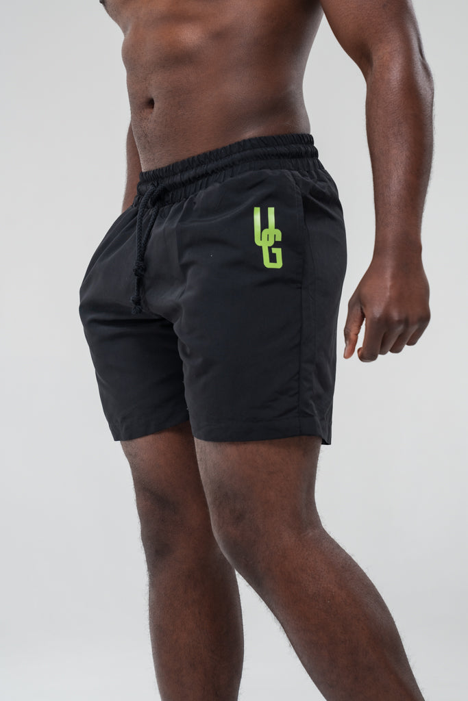 Swim Shorts x Black/Green