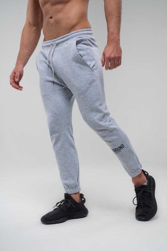 Oversized Cuffed Essentials Joggers x Grey