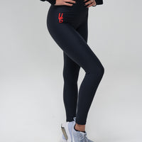 Full Length Tights x Blk/red