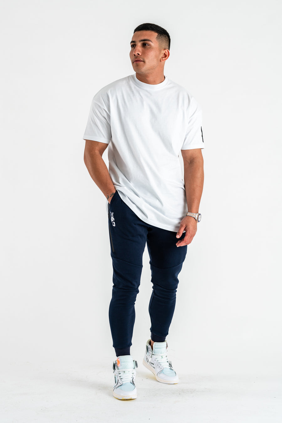 Men's Tapered Joggers x Navy