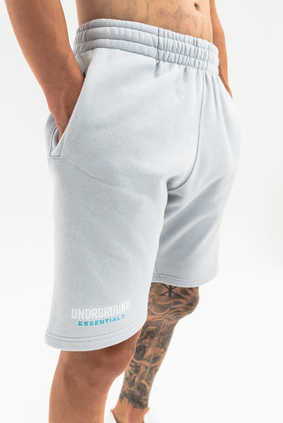 Cotton Shorts x Blue Grey